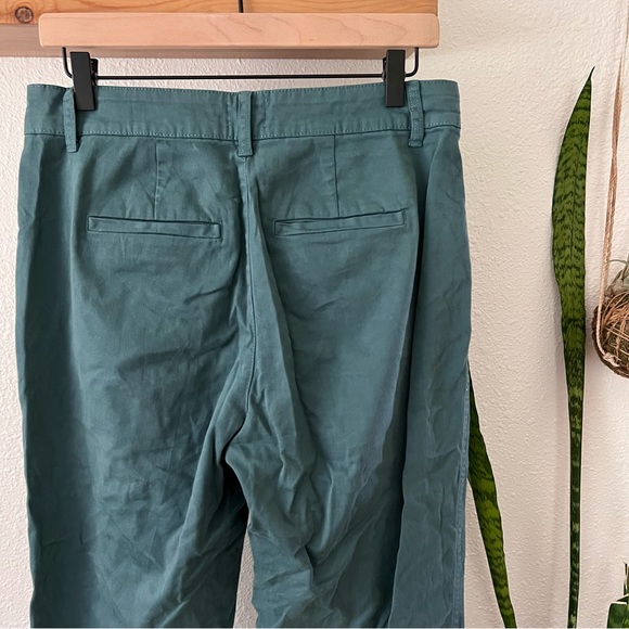 J. Crew pleated chino pant Alhambra green - Picture 5 of 8